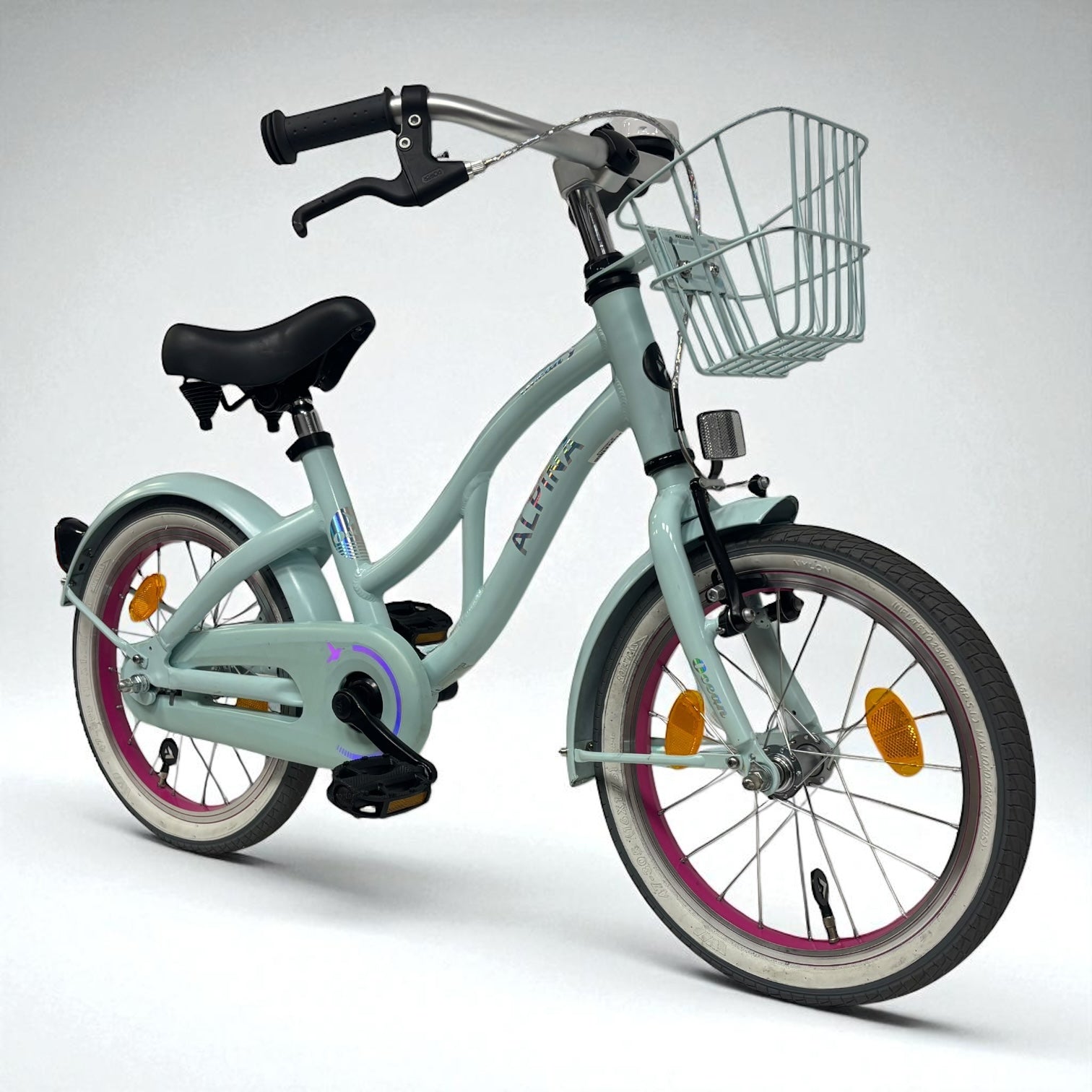 Alpina Ocean Meisjesfiets 16'' / 26cm Glace Mint 2024 | Refurbished
