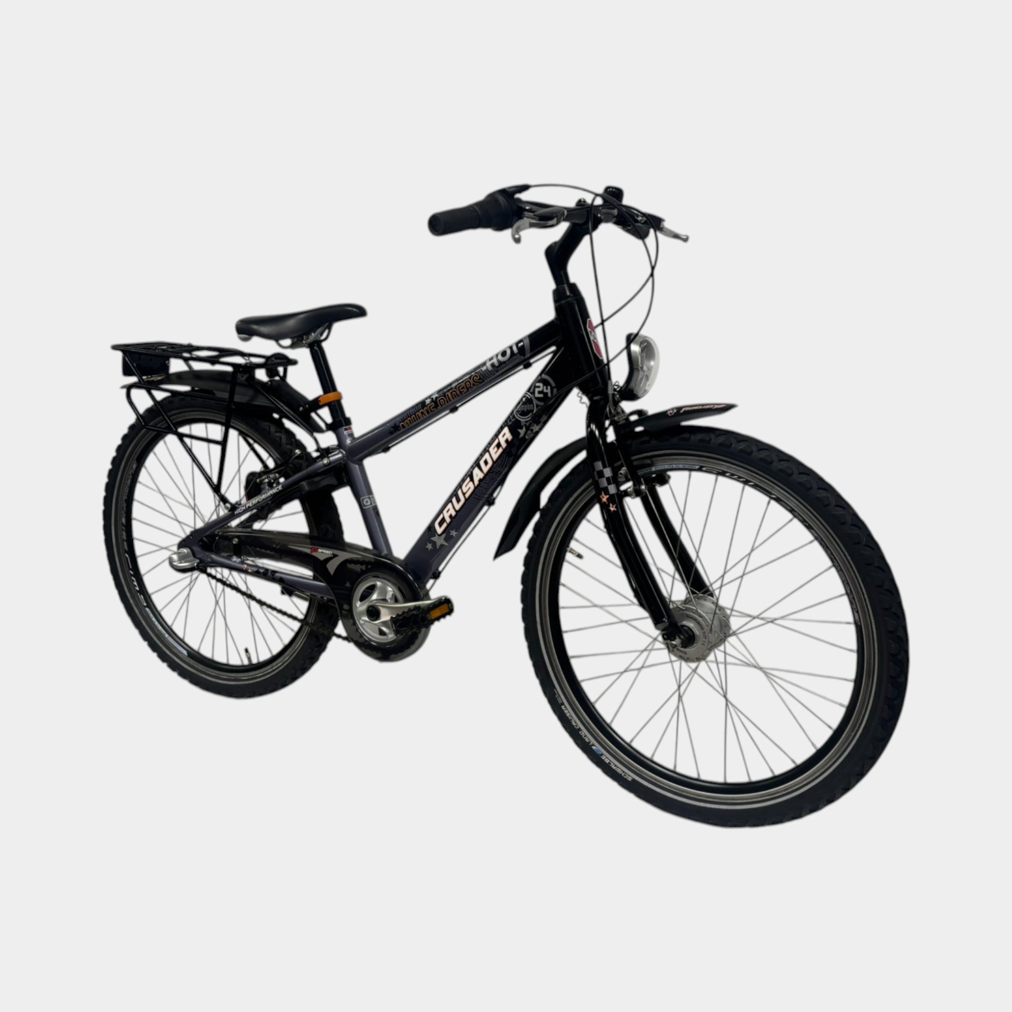 Puky Crusader 24'' 3 Alu Jongensfiets 35cm Grijs 2022 | Occasion