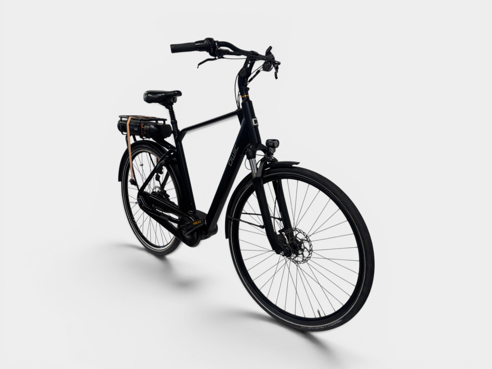 QWIC Premium MN7D heren e-bike 54cm Matte Black | 2023 | 625Wh | Refurbished