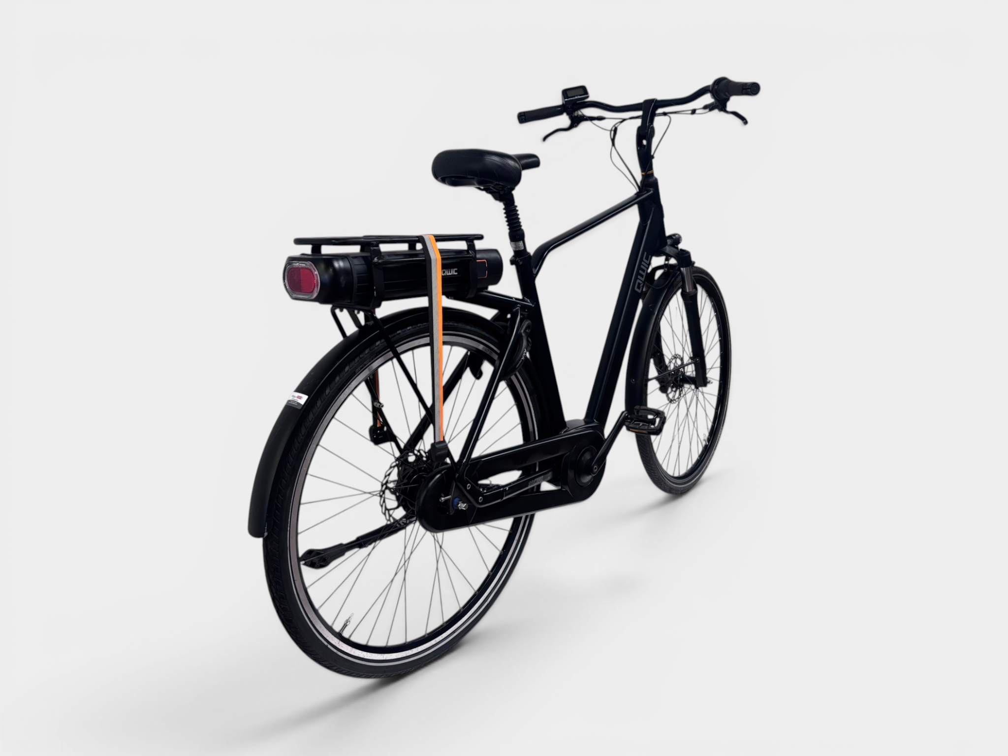 QWIC Premium MN7D heren e-bike 54cm Matte Black | 2023 | 625Wh | Refurbished