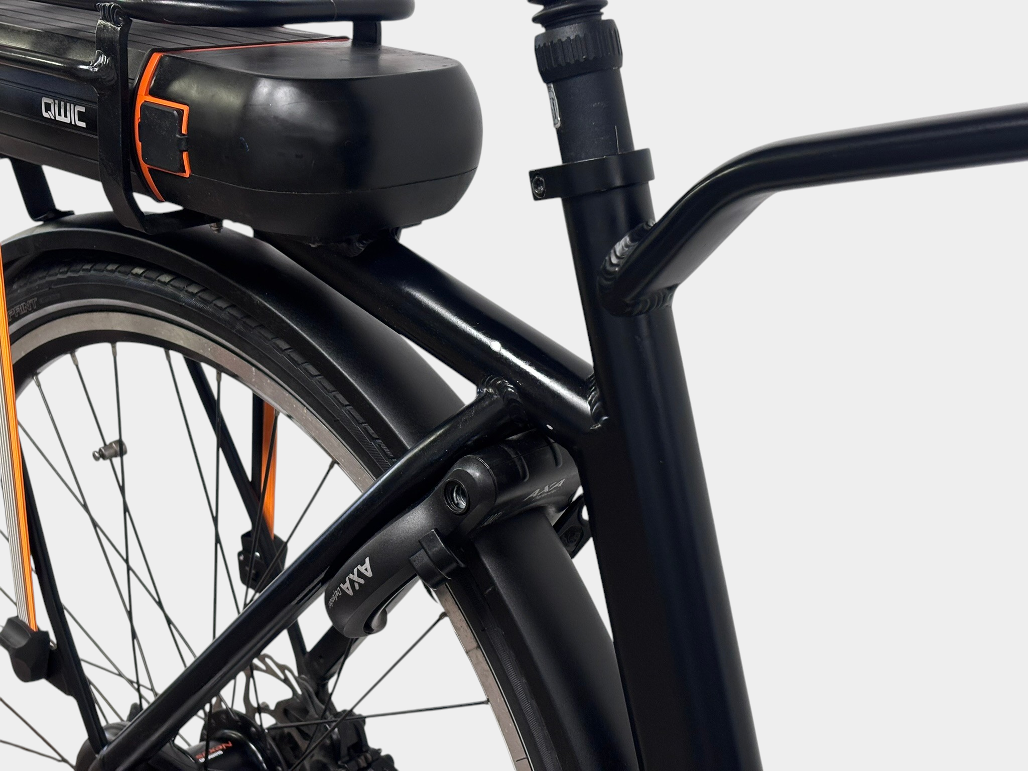 QWIC Premium MN7D heren e-bike 54cm Matte Black | 2023 | 625Wh | Refurbished