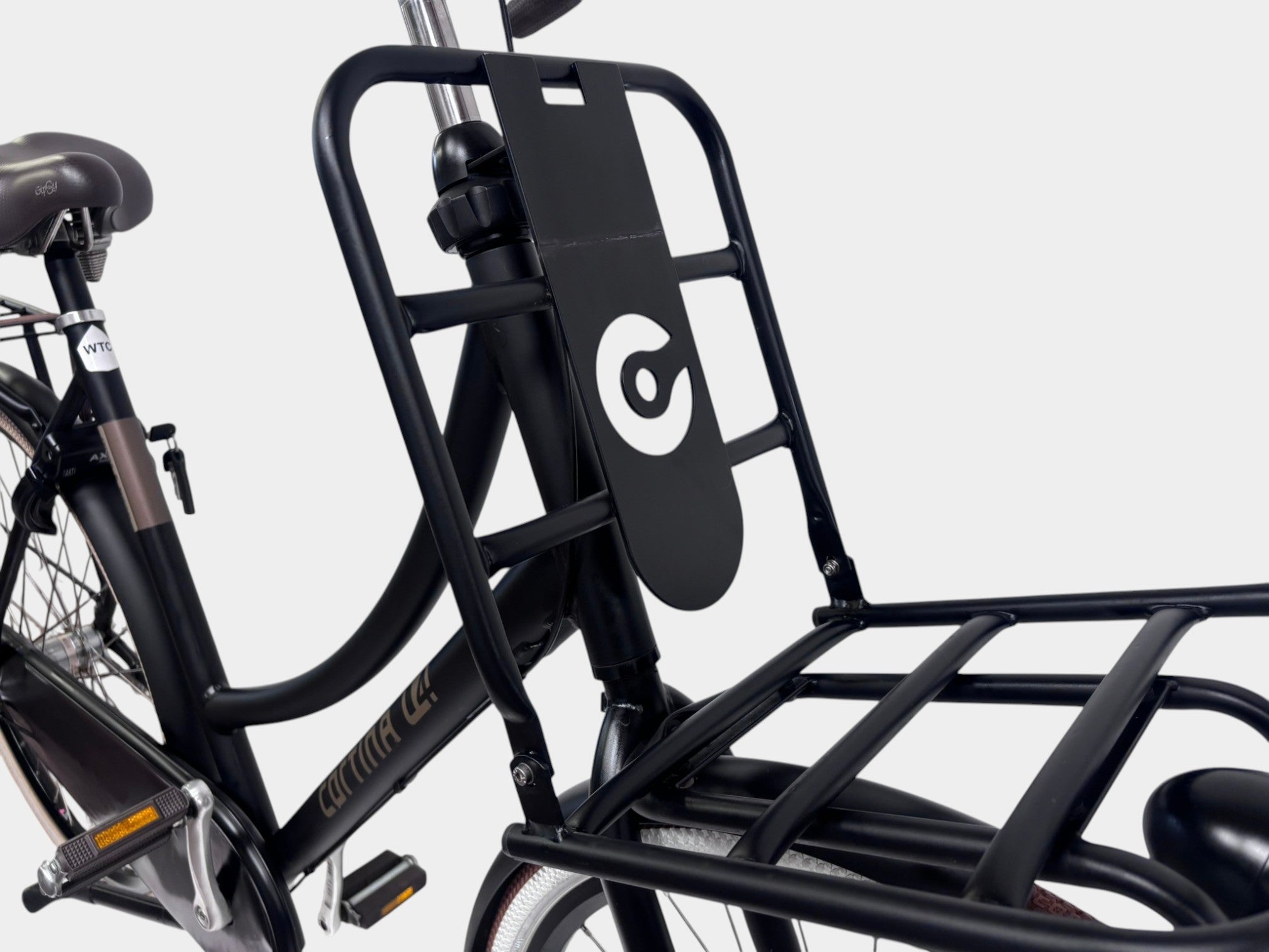 Cortina U4 Transport damesfiets 57cm Jet Black Matt | 2024 | Refurbished