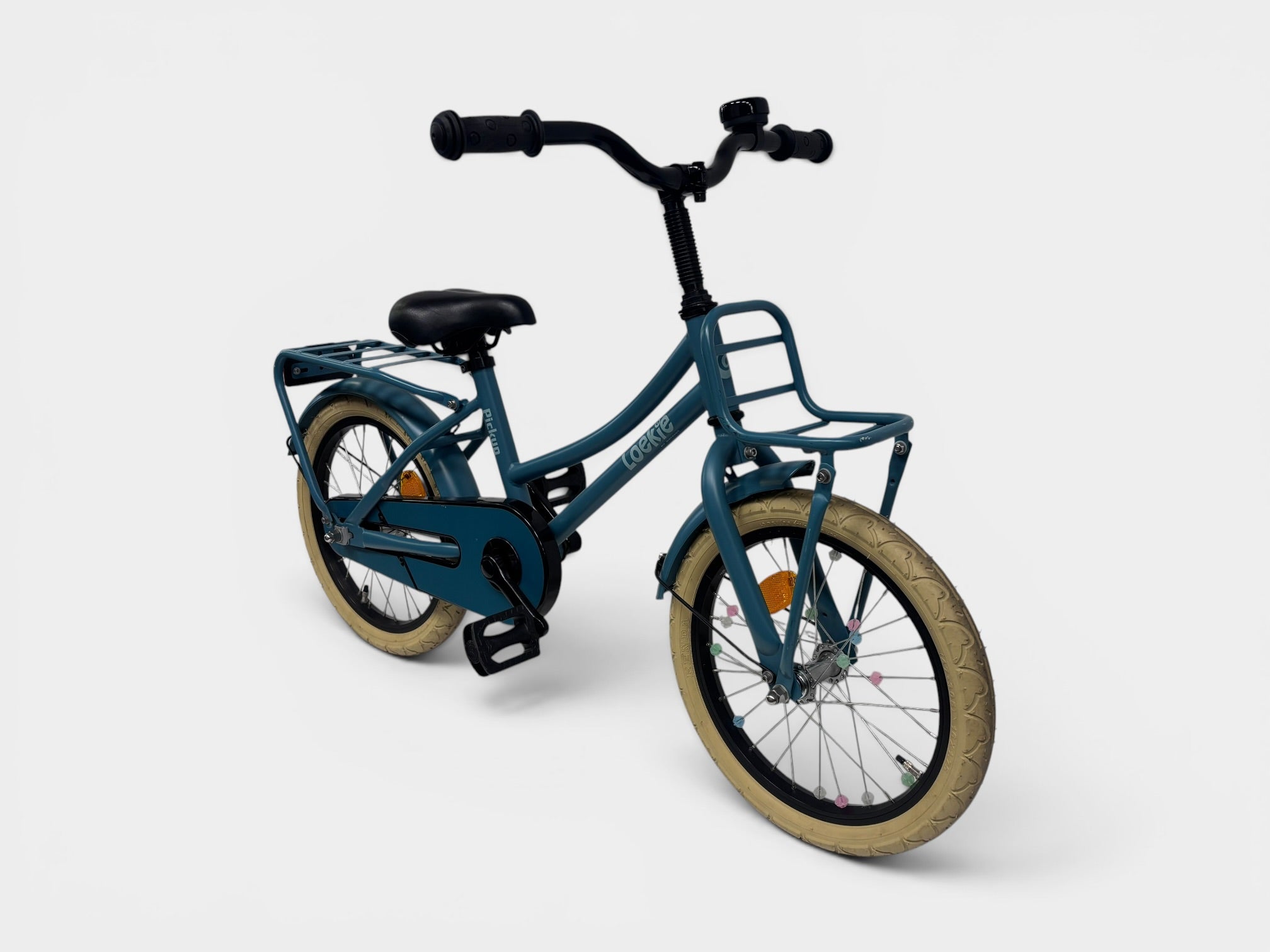 Loekie PickUp 16'' meisjesfiets 25cm Turqoise | 2023 | Refurbished