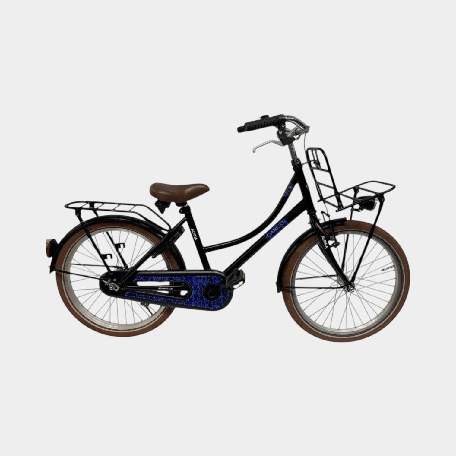Alpina Cargo 20'' Meisjesfiets 33cm Zwart Mat 2018 Gebruikt