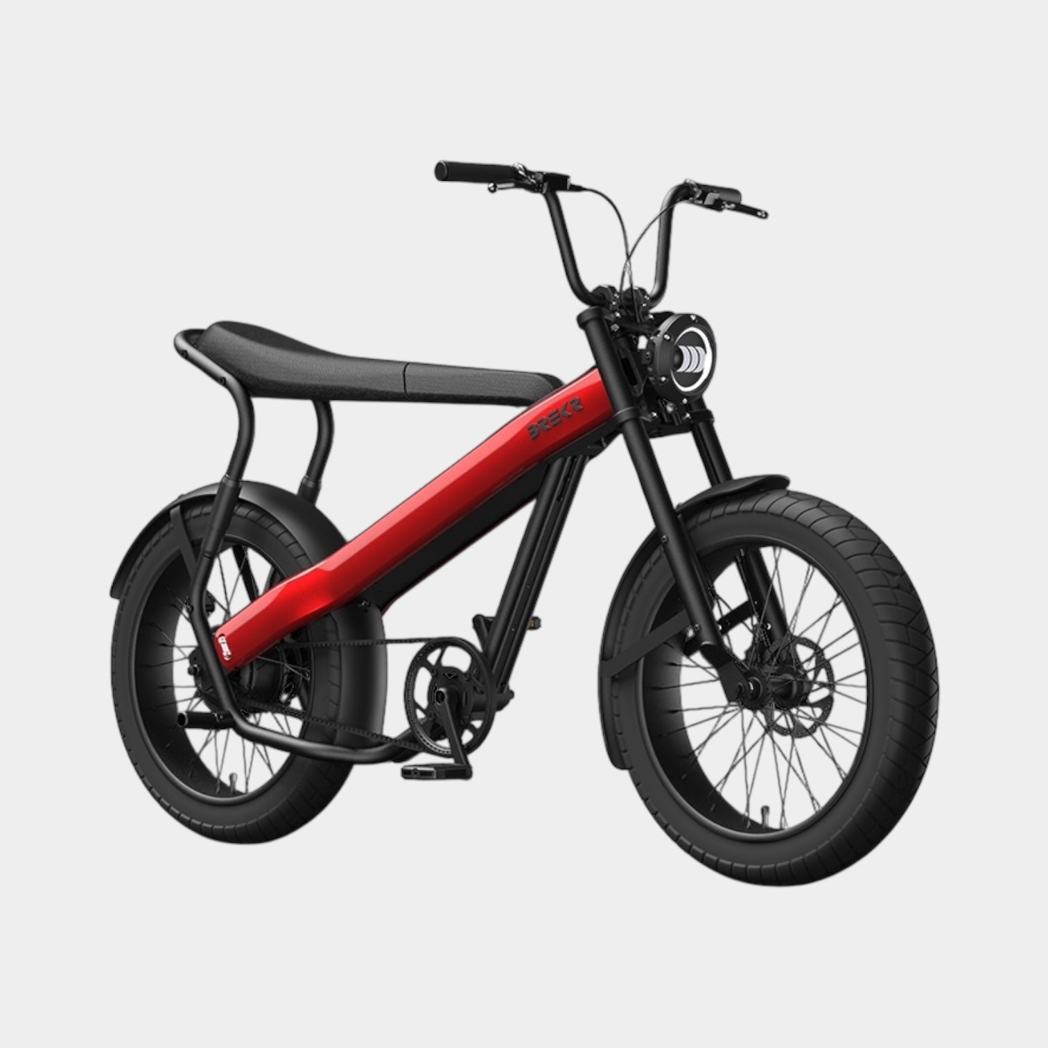 Brekr F250 Fatbike Zwart / Blood Red Metallic 2026