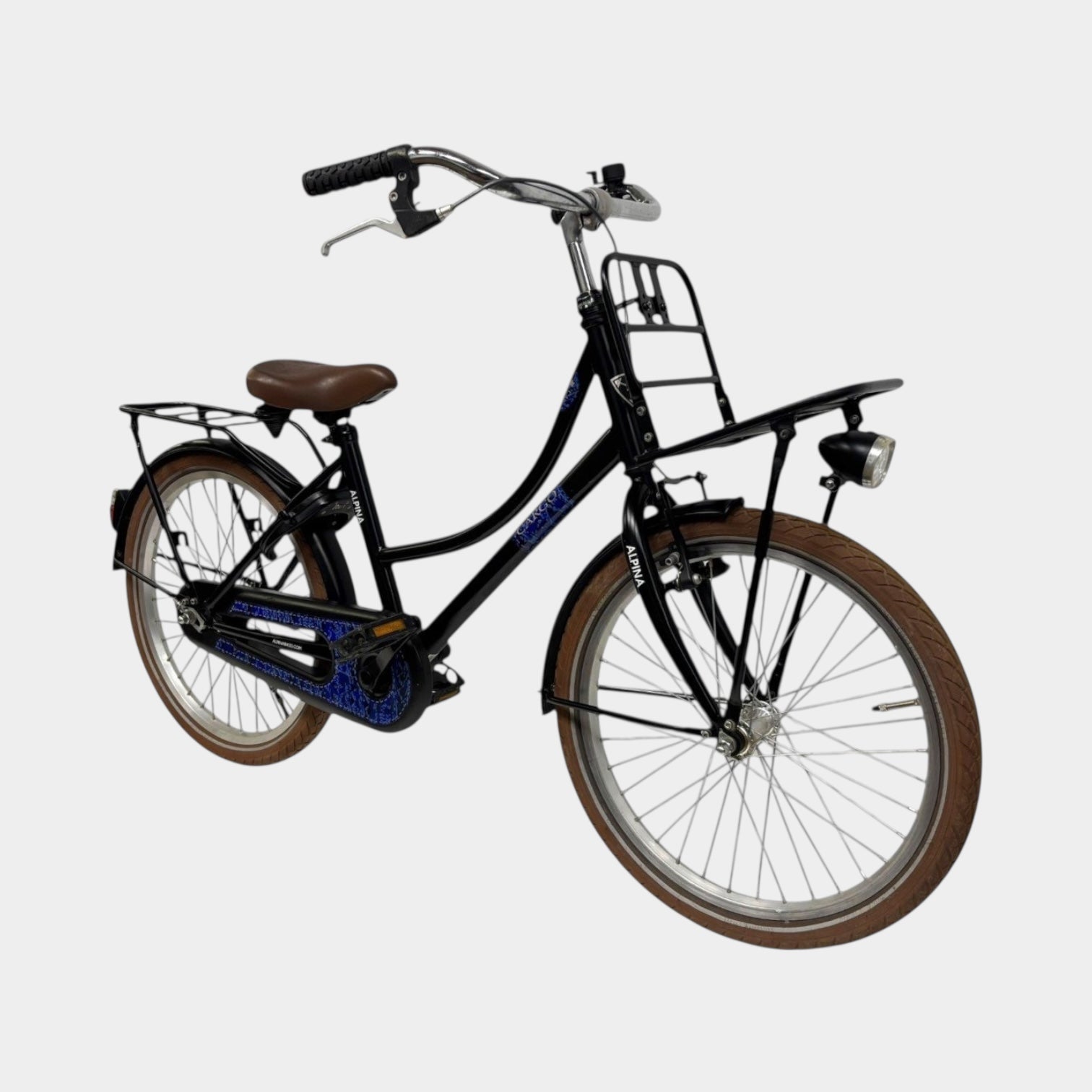 Alpina Cargo 20'' Meisjesfiets 33cm Zwart Mat 2018 Gebruikt