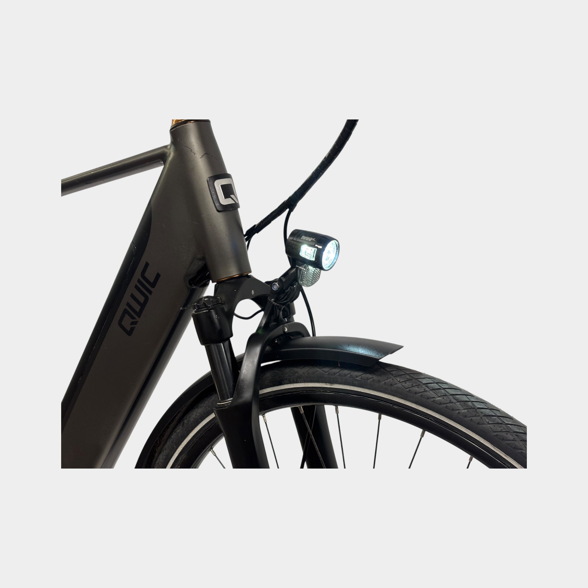 Qwic Premium i MN7.2 Heren e-Bike 54cm / L Jet Black 2023 | Occasion