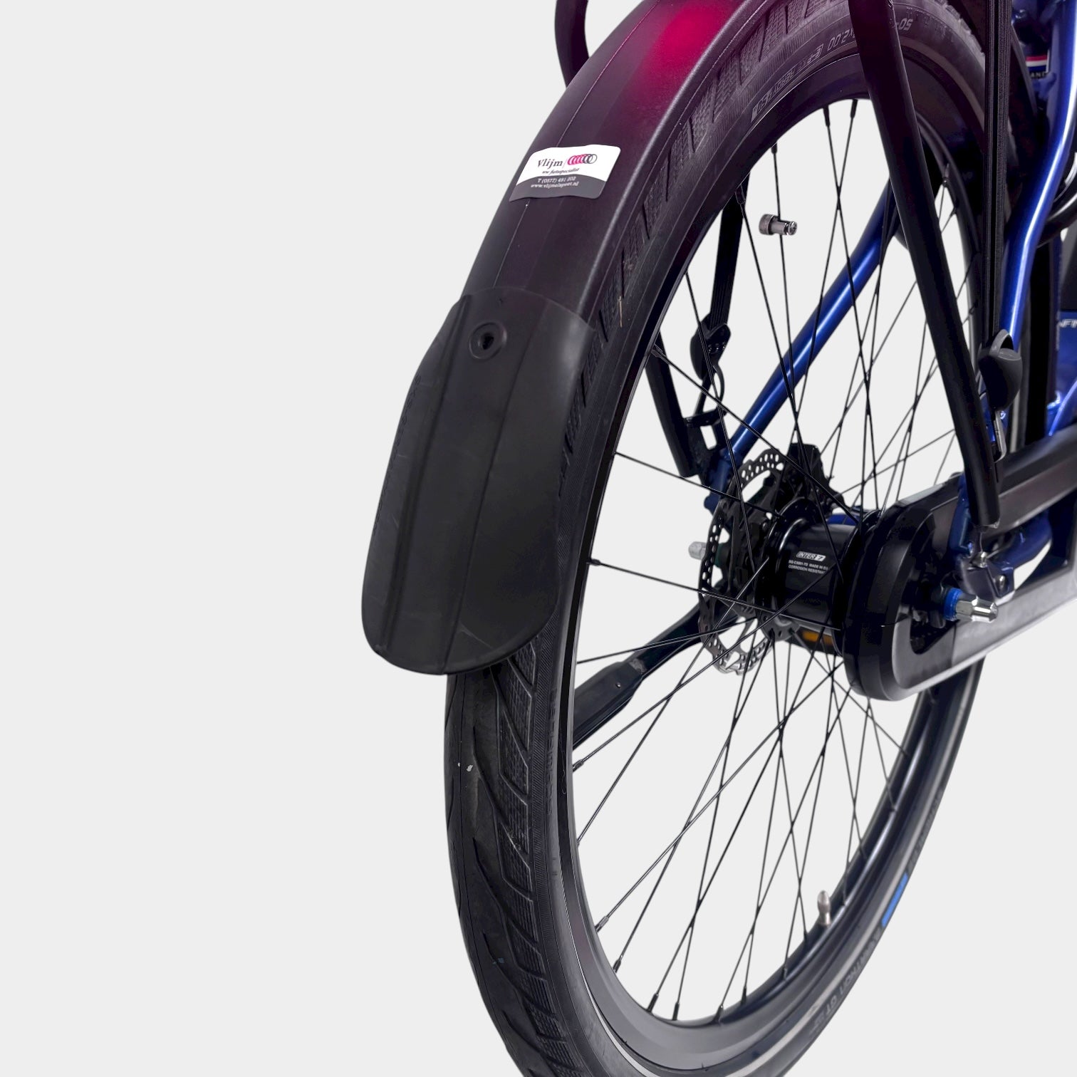 Dutch ID Infinity S40 gebruikte heren e-bike 54cm blauw mat 2022