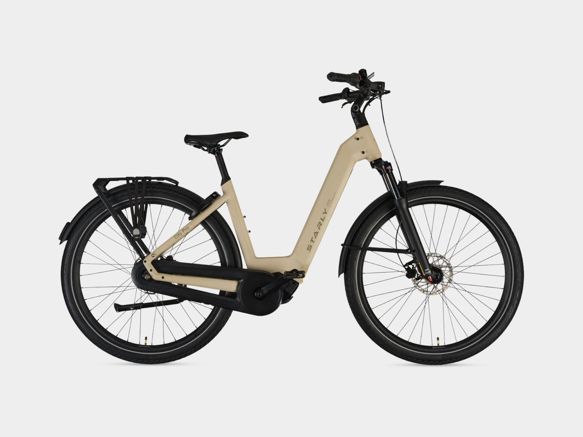 Starly City Pro Mountain Grey, 28'' / 55cm, Motinova Middenmotor 90Nm / 540Wh, 2027