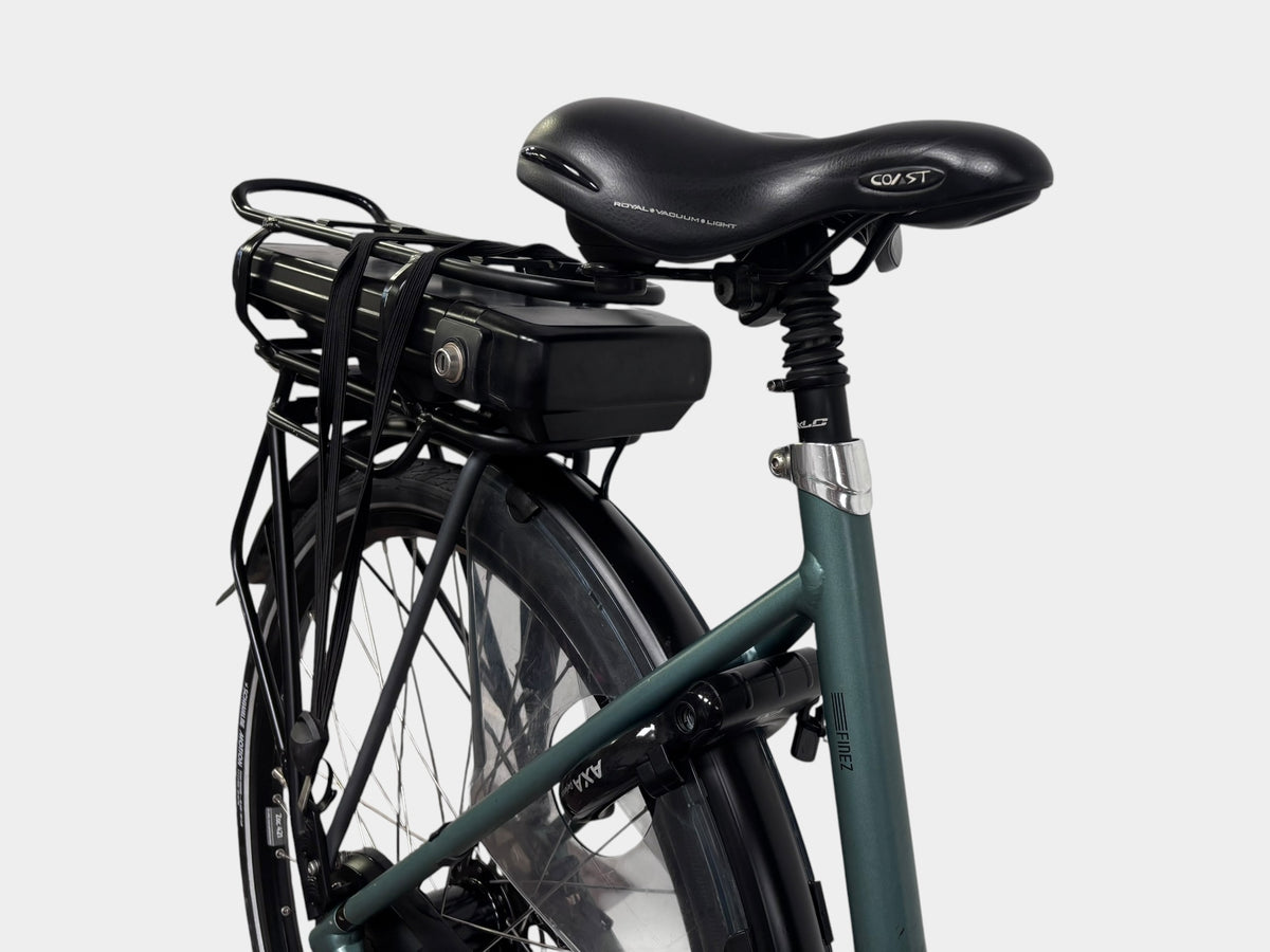 Batavus Finez E-go Lage Instap 53cm 2022 Petrol Silver Matt