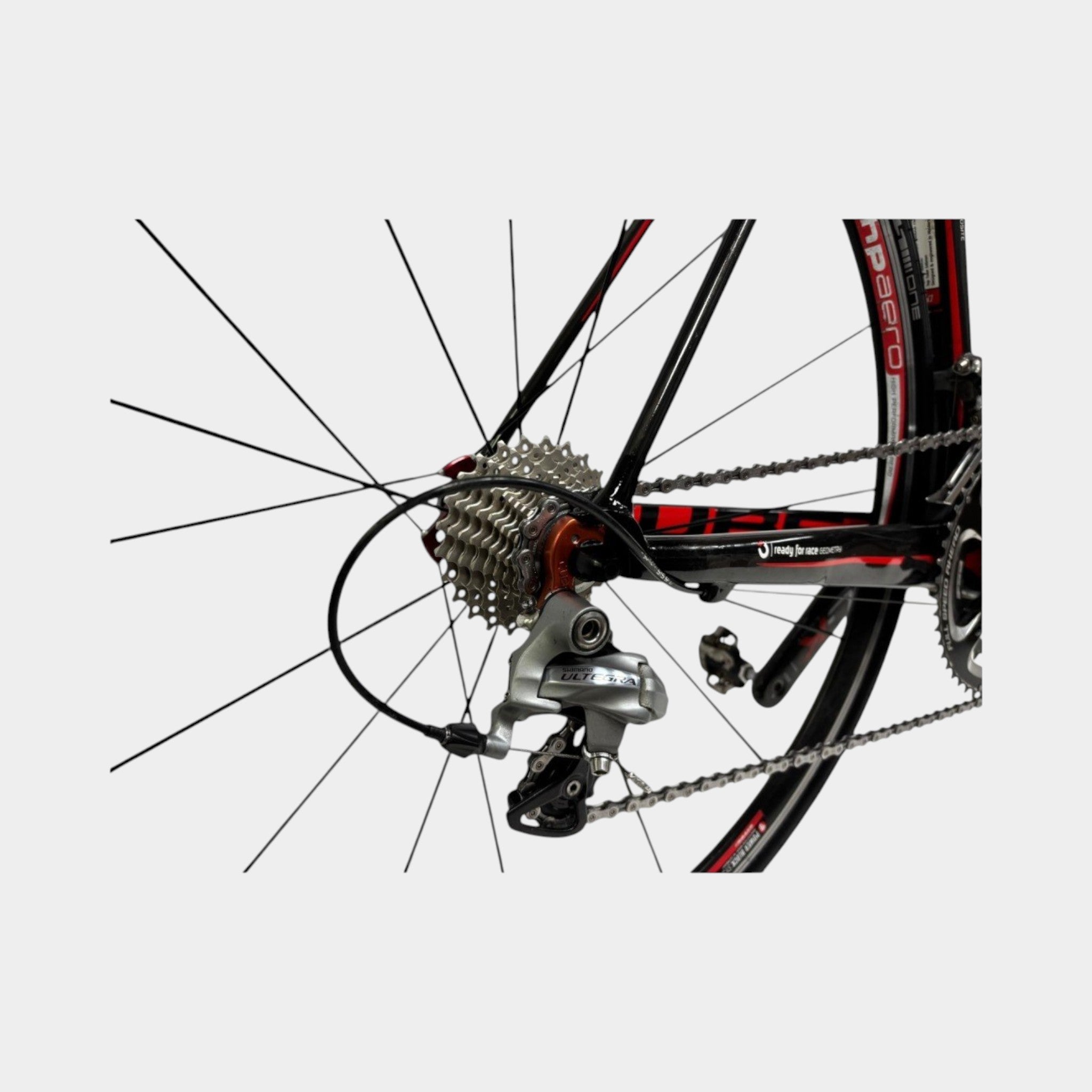 Cube Agree SL Racefiets 53cm Carbon / Rood | Occasion