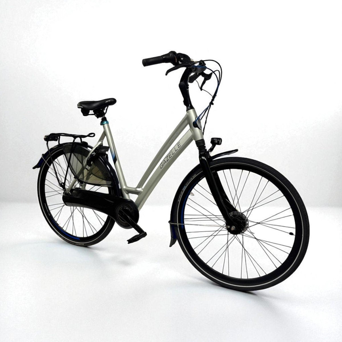 Gazelle Chamonix C7+ LTD Dames 57cm Pebble grey Mat 2020 | Occasion