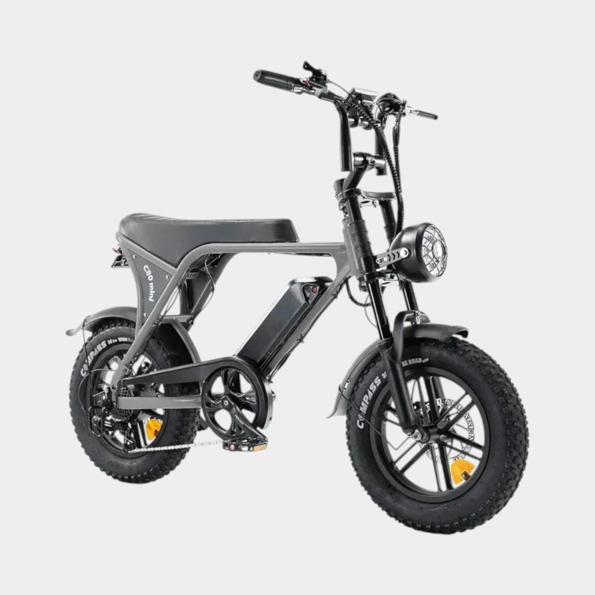 OUXI C80 Mini Fatbike Grijs 2025