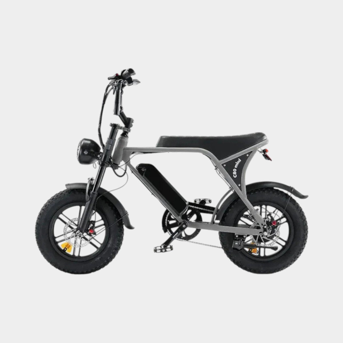 OUXI C80 Mini Fatbike Grijs 2025