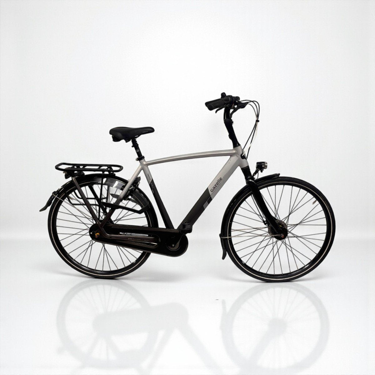 Gazelle Grenoble C8 Heren Grijs 57cm 2018