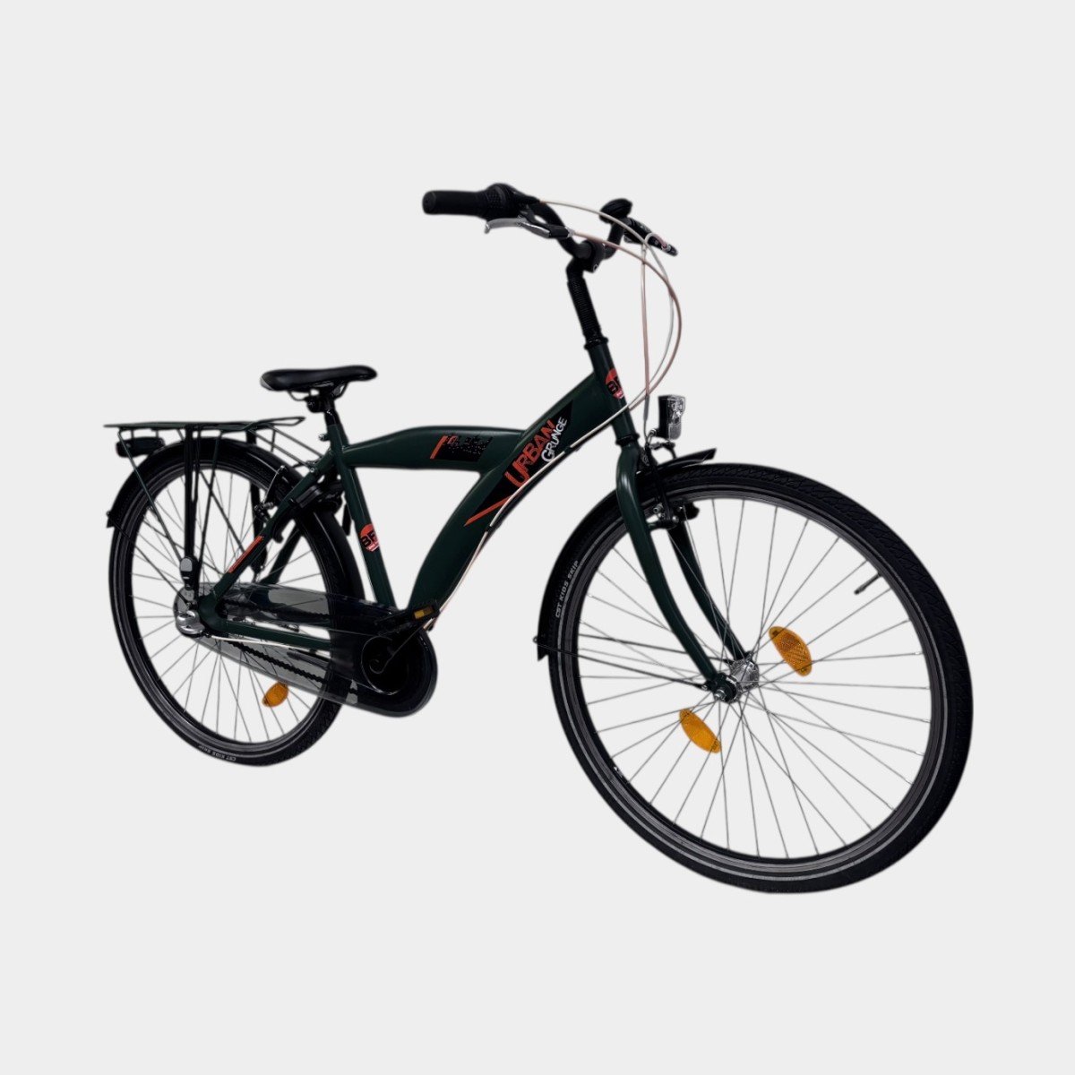 Bike Fun Kids Urban Grunge Jongensfiets 24'' Groen 2024 Gebruikt