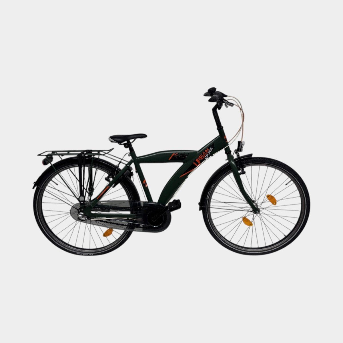Bike Fun Kids Urban Grunge Jongensfiets 24'' Groen 2024 Gebruikt
