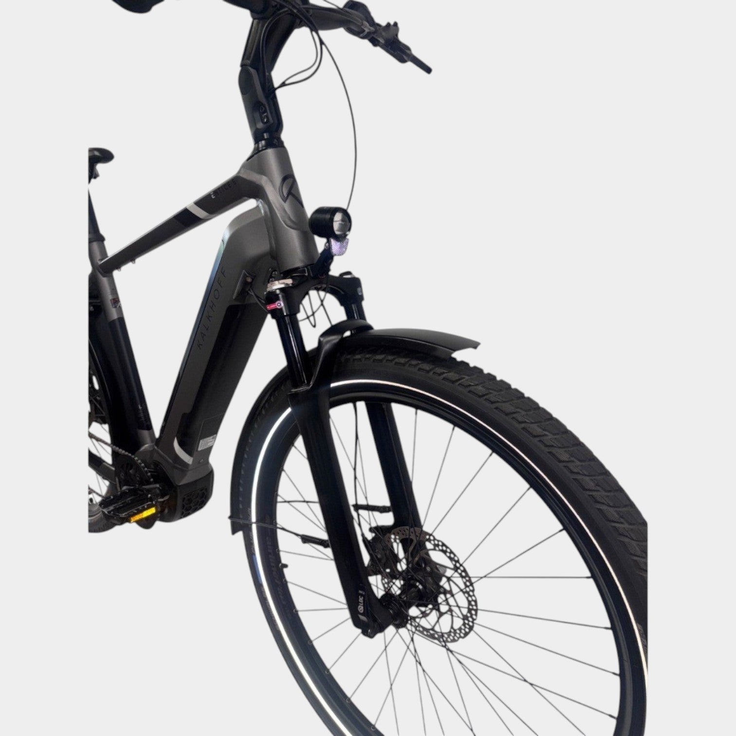 Kalkhoff Entice 5.B Advance heren e-bike 54cm Grijs Mat | 2023 | 625Wh | Refurbished