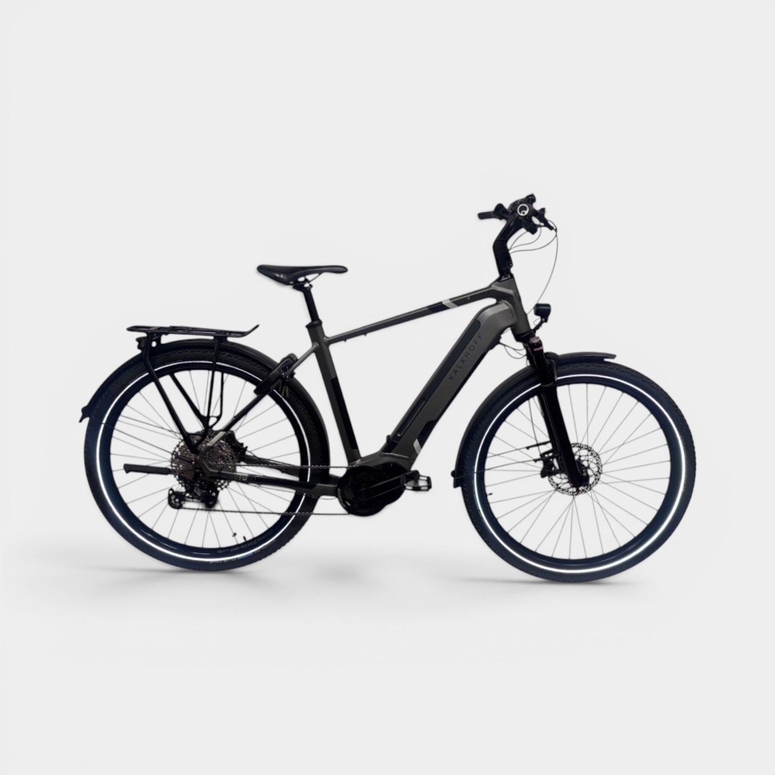 Kalkhoff Entice 5.B Advance heren e-bike 54cm Grijs Mat | 2023 | 625Wh | Refurbished