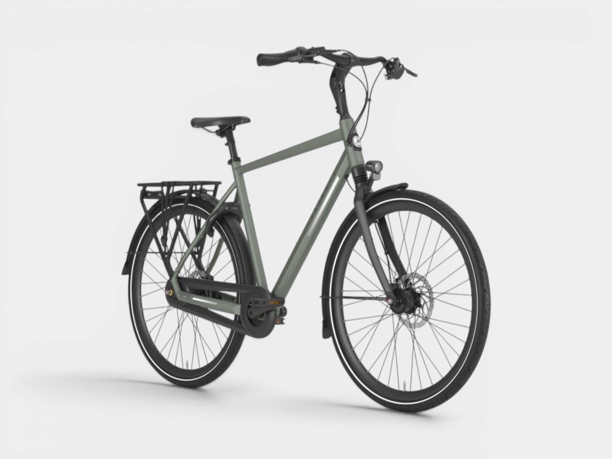 Gazelle Chamonix C8 herenfiets 61cm Clay Green Matt | 2025 | Demomodel