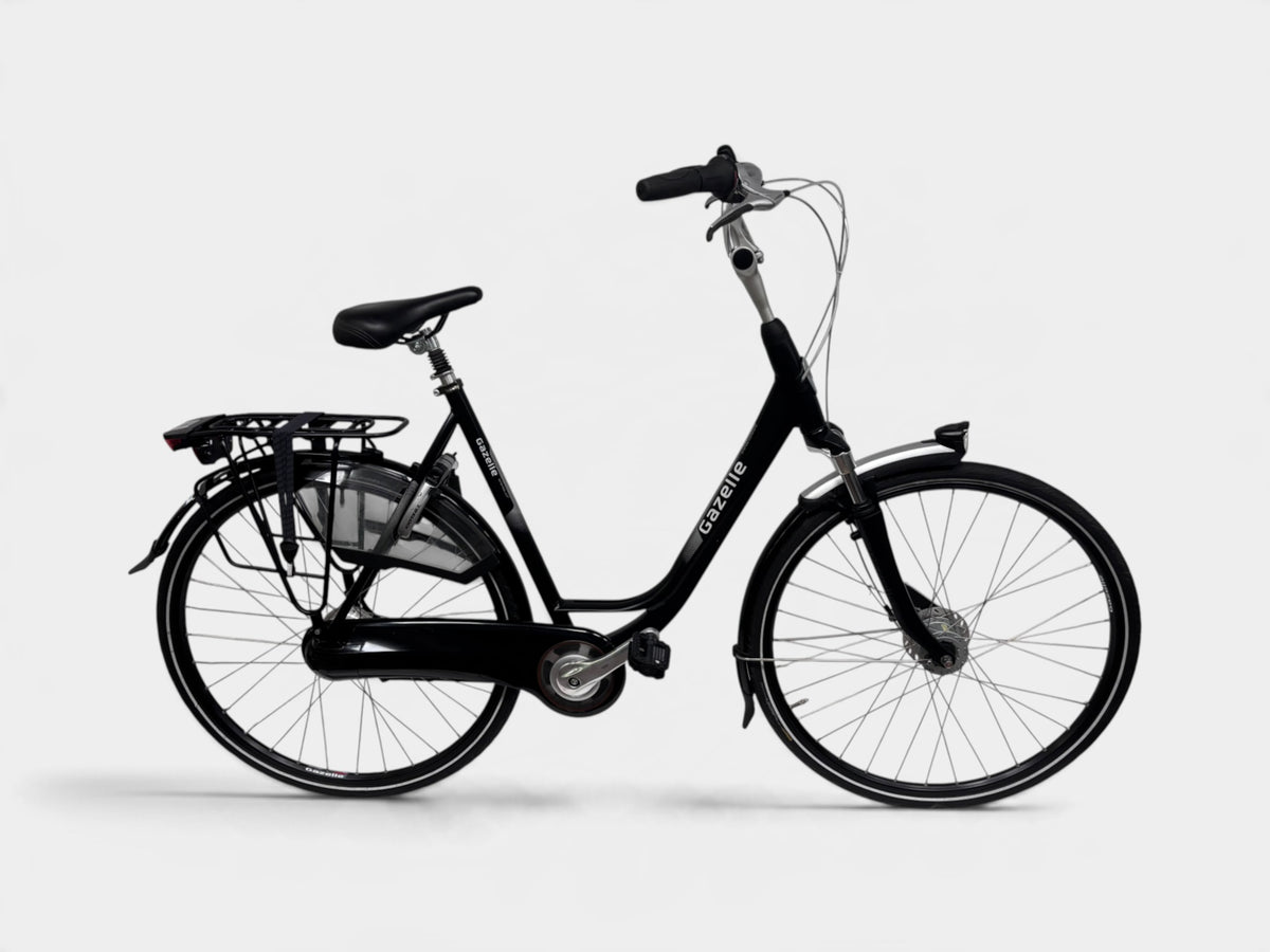 Gazelle Orange C7+ Lage Instap 57cm 2017 Black Mat (Gebruikte Fiets)