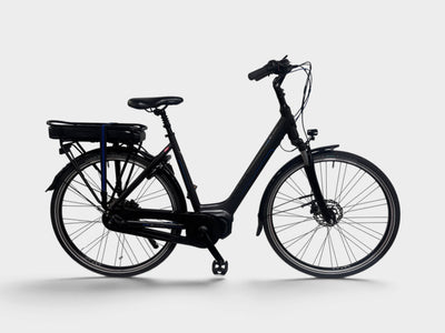 Vyber Ride E1 Black Edition Lage Instap 53cm 2023 Zwart / Blauw (Gebruikte E-bike)