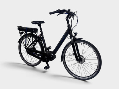 Vyber Ride E1 Black Edition Lage Instap 53cm 2023 Zwart / Blauw (Gebruikte E-bike)