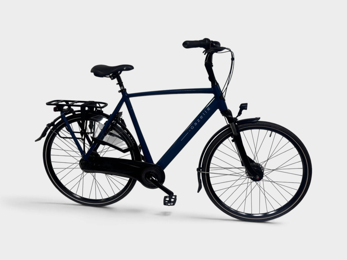 Gazelle Orange C7+ 65cm 2025 Mallard Blue Glans (Gebruikte Fiets)