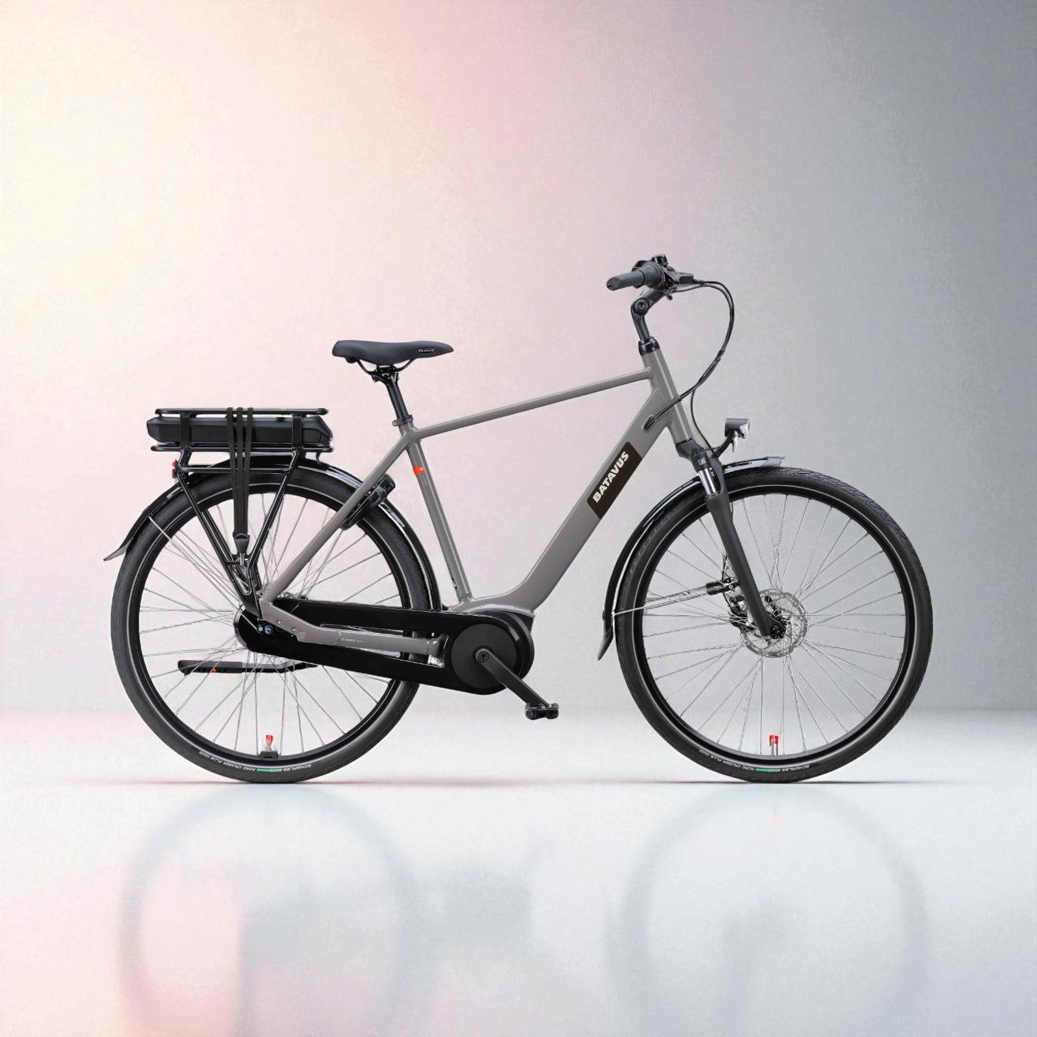 Batavus Altura E-Go Smart eBike Heren Grijs Glans 2025