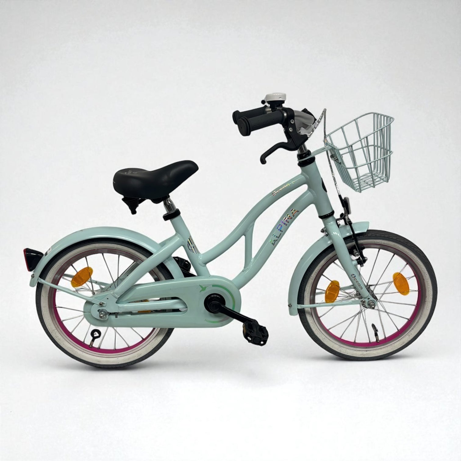 Alpina Ocean Meisjesfiets 16'' / 26cm Glace Mint 2024 | Refurbished