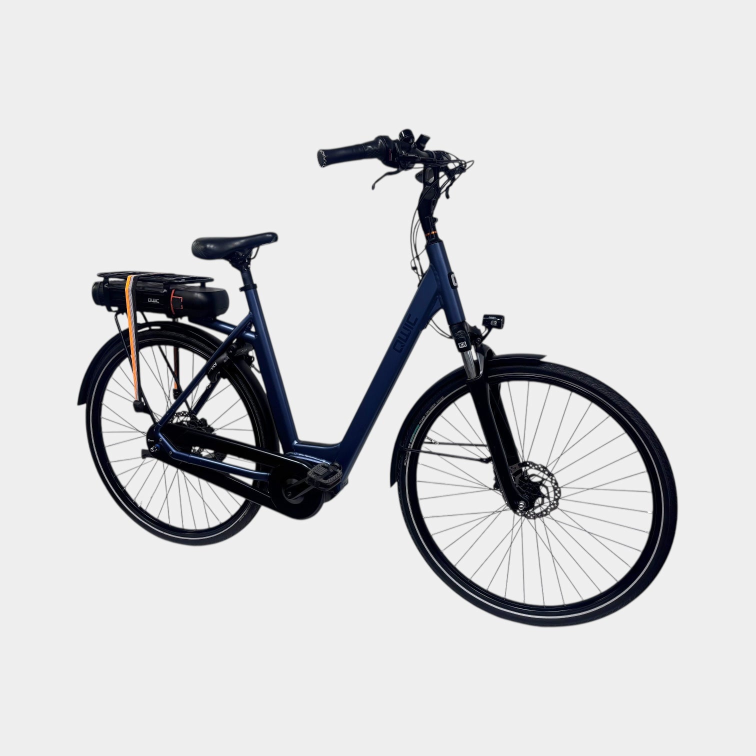 QWIC Premium MN7D+ Dames E-bike XL / 59cm Midnight Blue 2023 Gebruikt