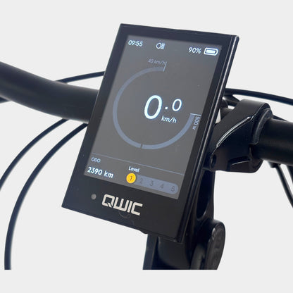 QWIC Premium MN7D+ Dames E-bike XL / 59cm Midnight Blue 2023 Gebruikt