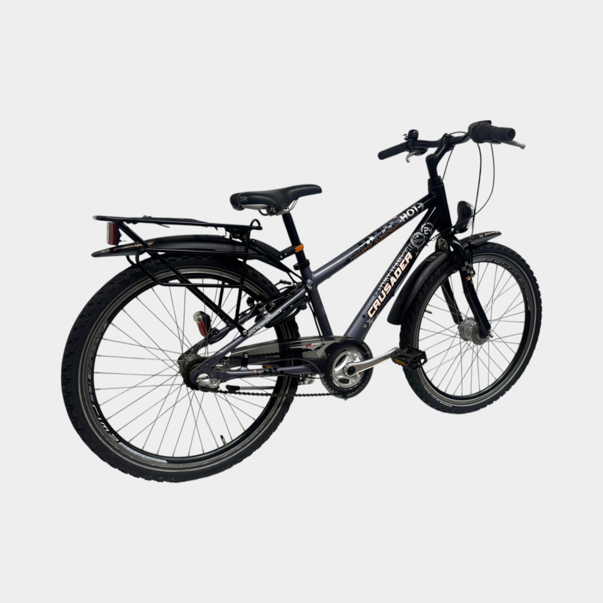 Puky Crusader 24'' 3 Alu Jongensfiets 35cm Grijs 2022 | Occasion