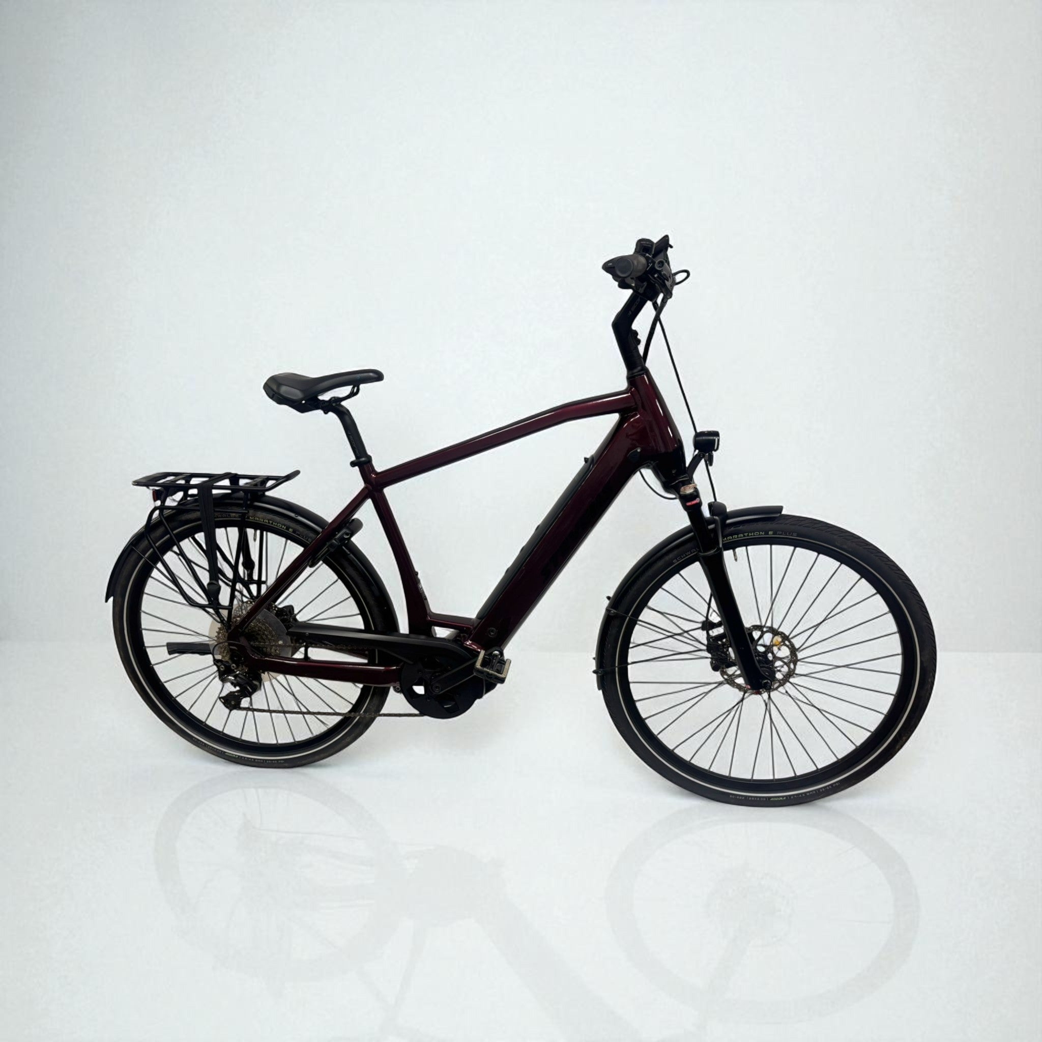 Stevens E-Triton PT6 e-Bike Heren 58cm Maroon 2023 | Occasion