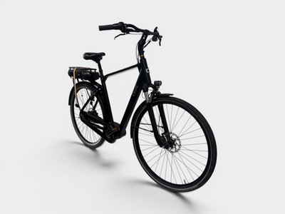 QWIC Premium MN7D heren e-bike 54cm Matte Black | 2023 | 625Wh | Refurbished