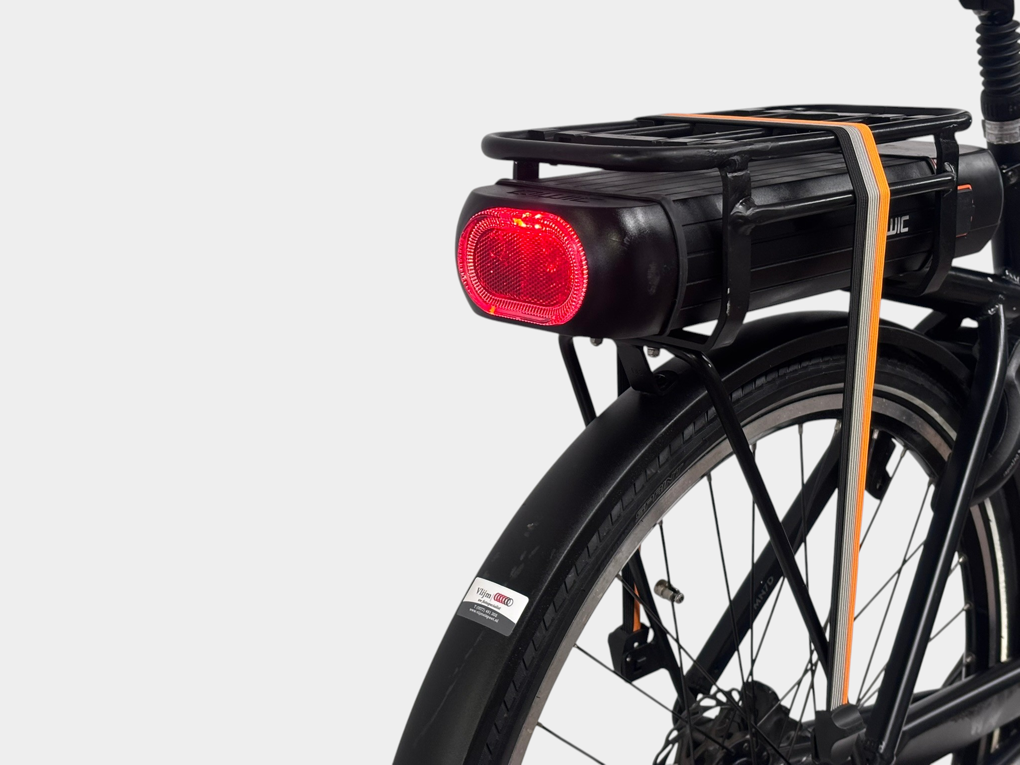 QWIC Premium MN7D heren e-bike 54cm Matte Black | 2023 | 625Wh | Refurbished