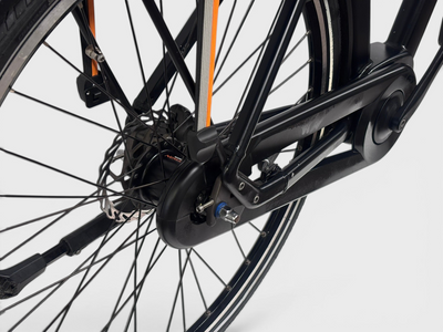 QWIC Premium MN7D heren e-bike 54cm Matte Black | 2023 | 625Wh | Refurbished