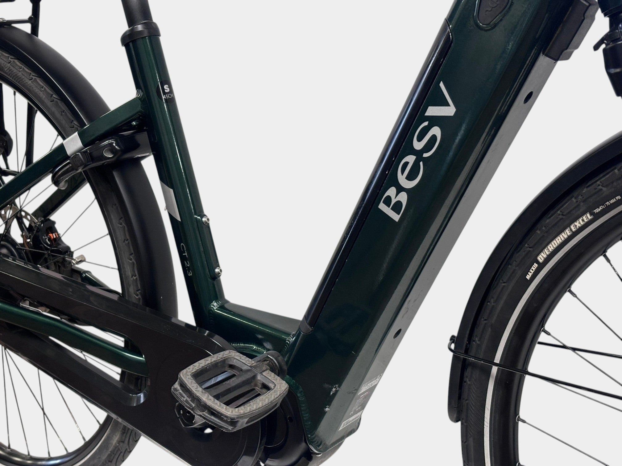 BESV CT 2.3 LS e-bike 46cm Deep Sea Green | 2024 | 500Wh | Refurbished