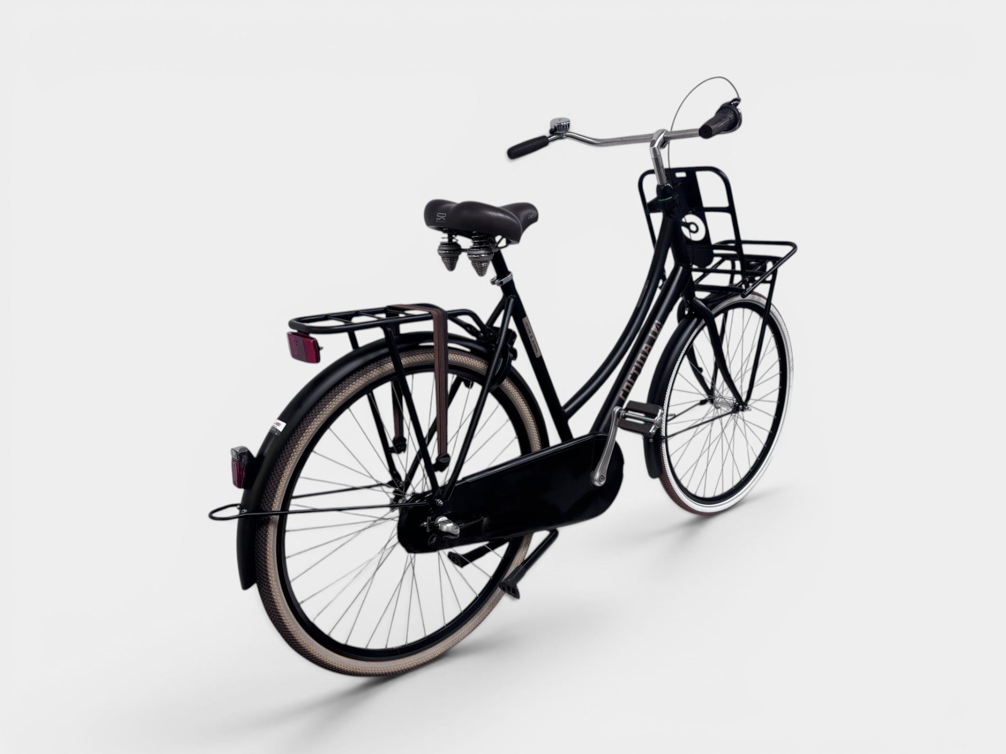 Cortina U4 Transport damesfiets 57cm Jet Black Matt | 2024 | Refurbished