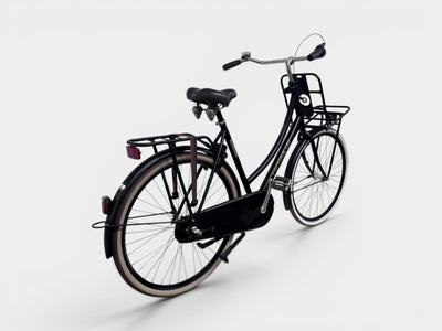 Cortina U4 Transport damesfiets 57cm Jet Black Matt | 2024 | Refurbished