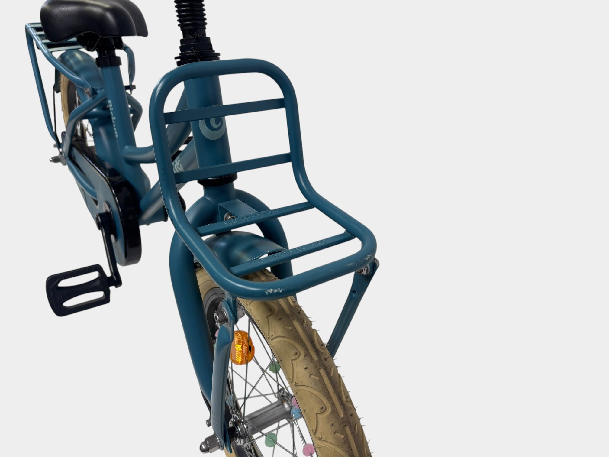 Loekie PickUp 16'' meisjesfiets 25cm Turqoise | 2023 | Refurbished