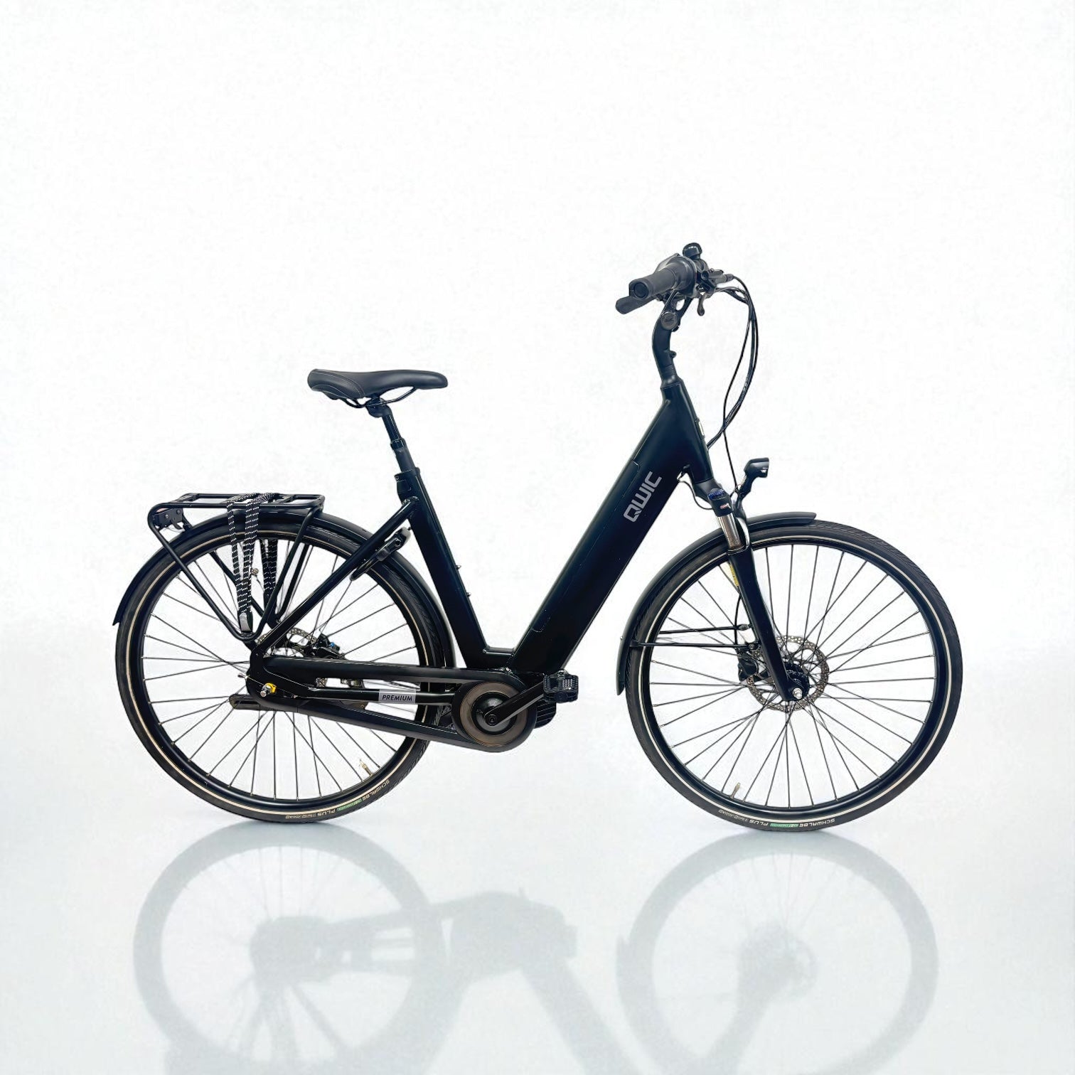 QWIC Premium I MN7 Dames e-Bike 54cm / L Matte Black 2022 | Occasion