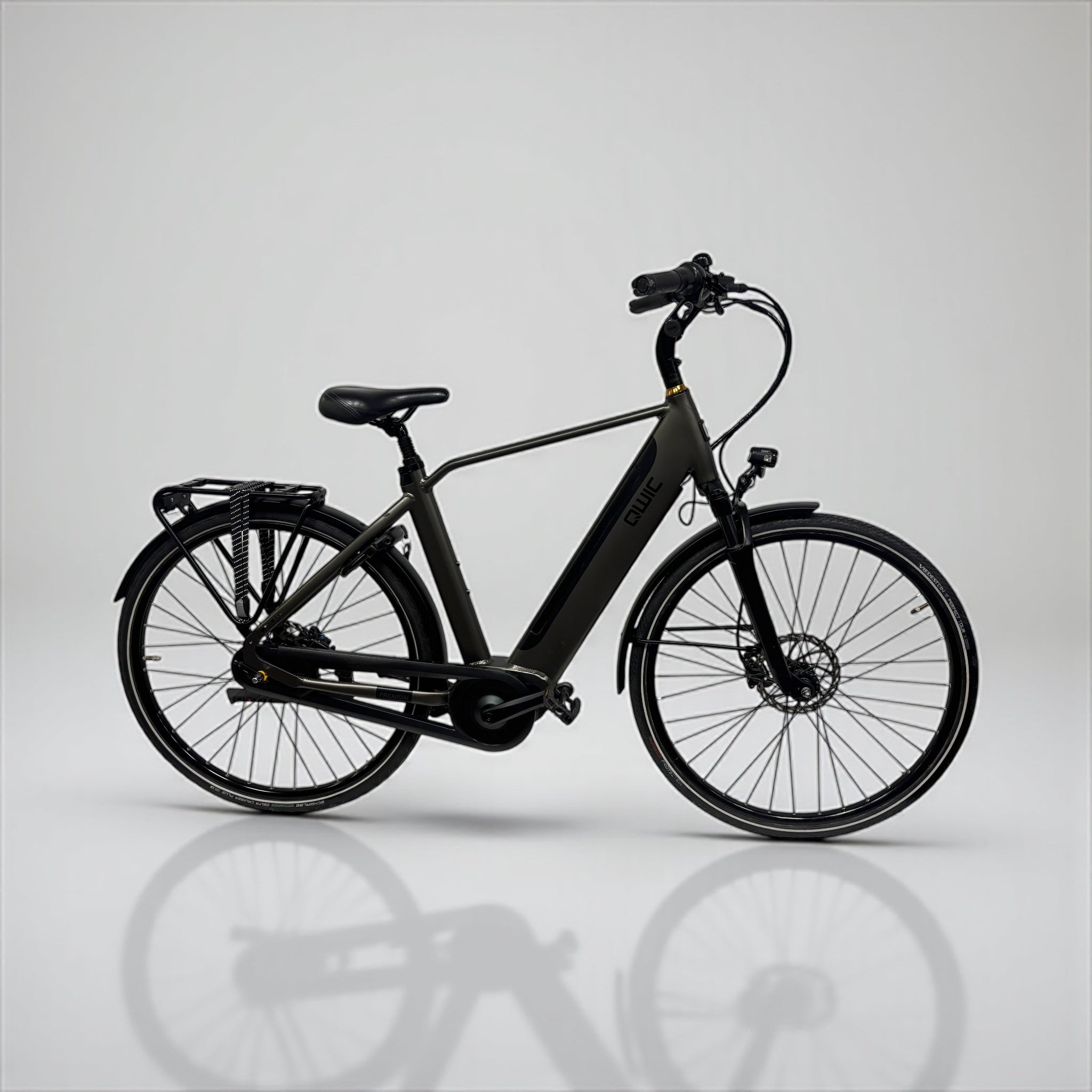 Qwic Premium i MN7.2 Heren e-Bike 54cm / L Jet Black 2023 | Occasion
