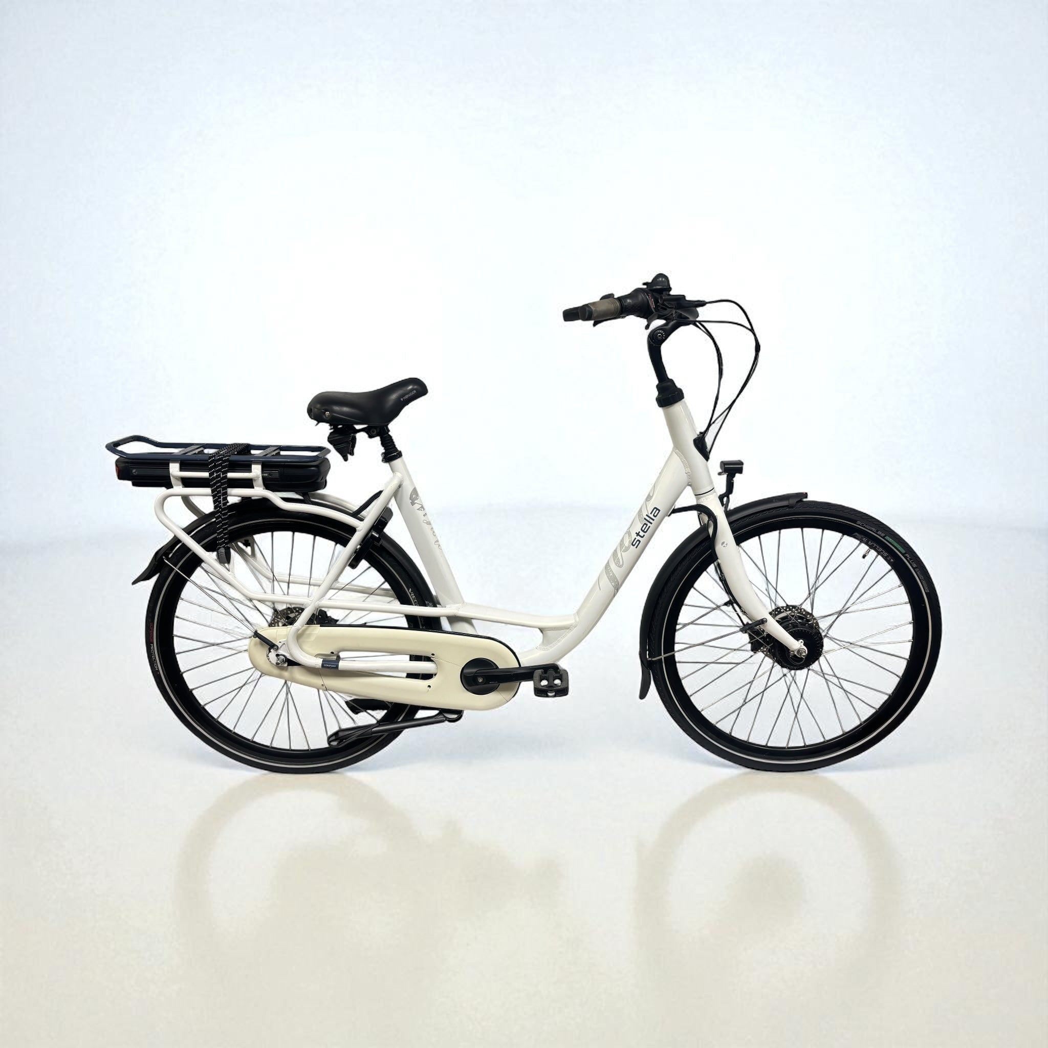 Stella Fiore FDST Elektrische Moederfiets 54cm Wit 2021 | Occasion