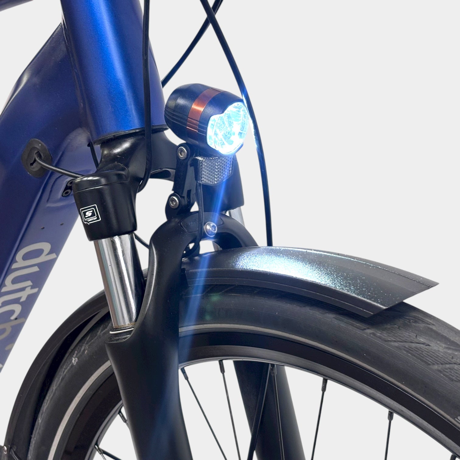 Dutch ID Infinity S40 gebruikte heren e-bike 54cm blauw mat 2022