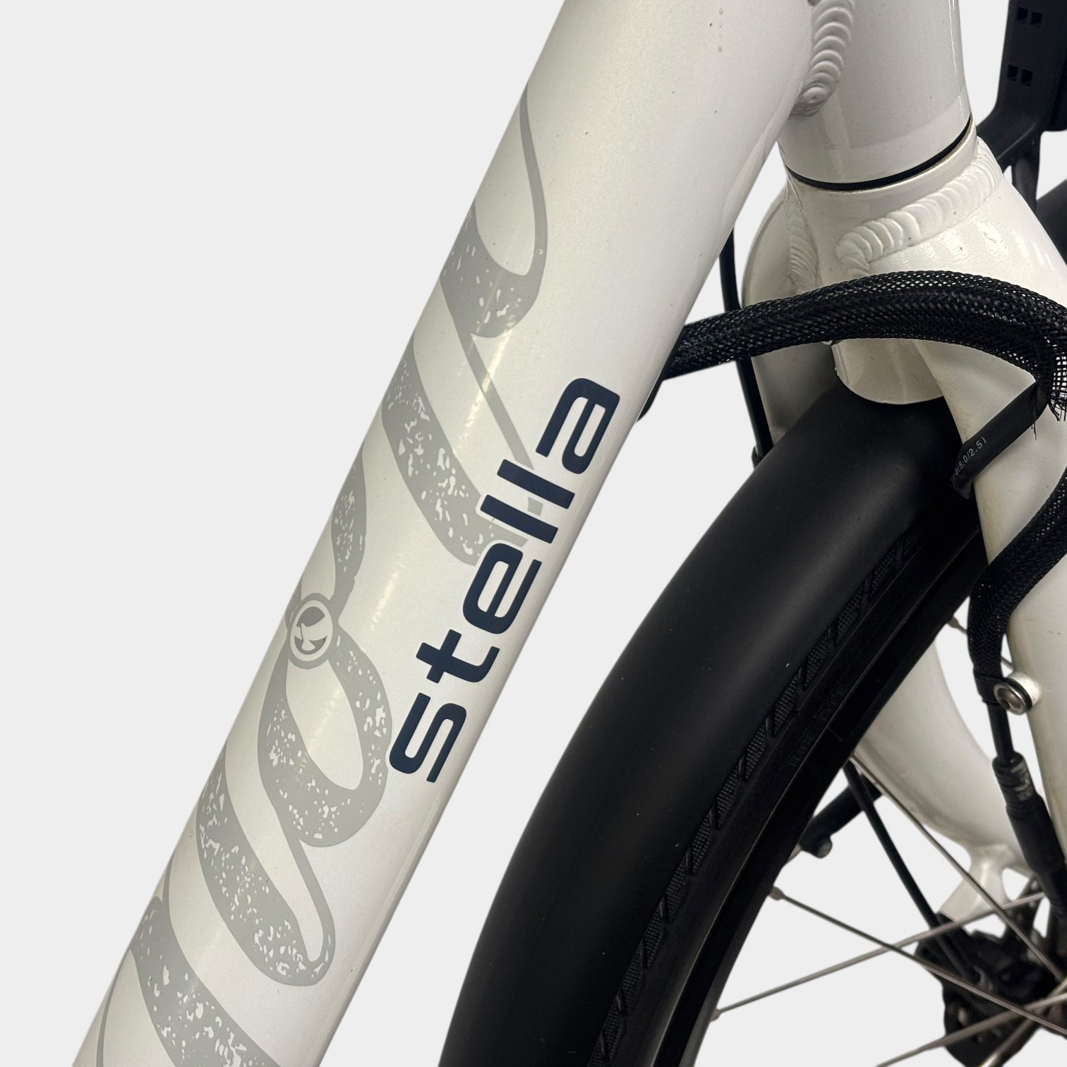 Stella Fiore FDST Elektrische Moederfiets 54cm Wit 2021 | Occasion