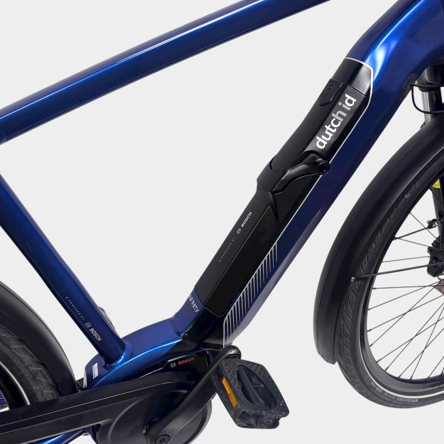 Dutch ID Infinity S40 gebruikte heren e-bike 54cm blauw mat 2022