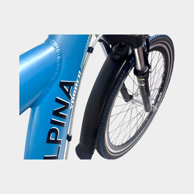 Alpina Yabber Jongensfiets 24'' Pacific Blue Matte 2021 Gebruikt