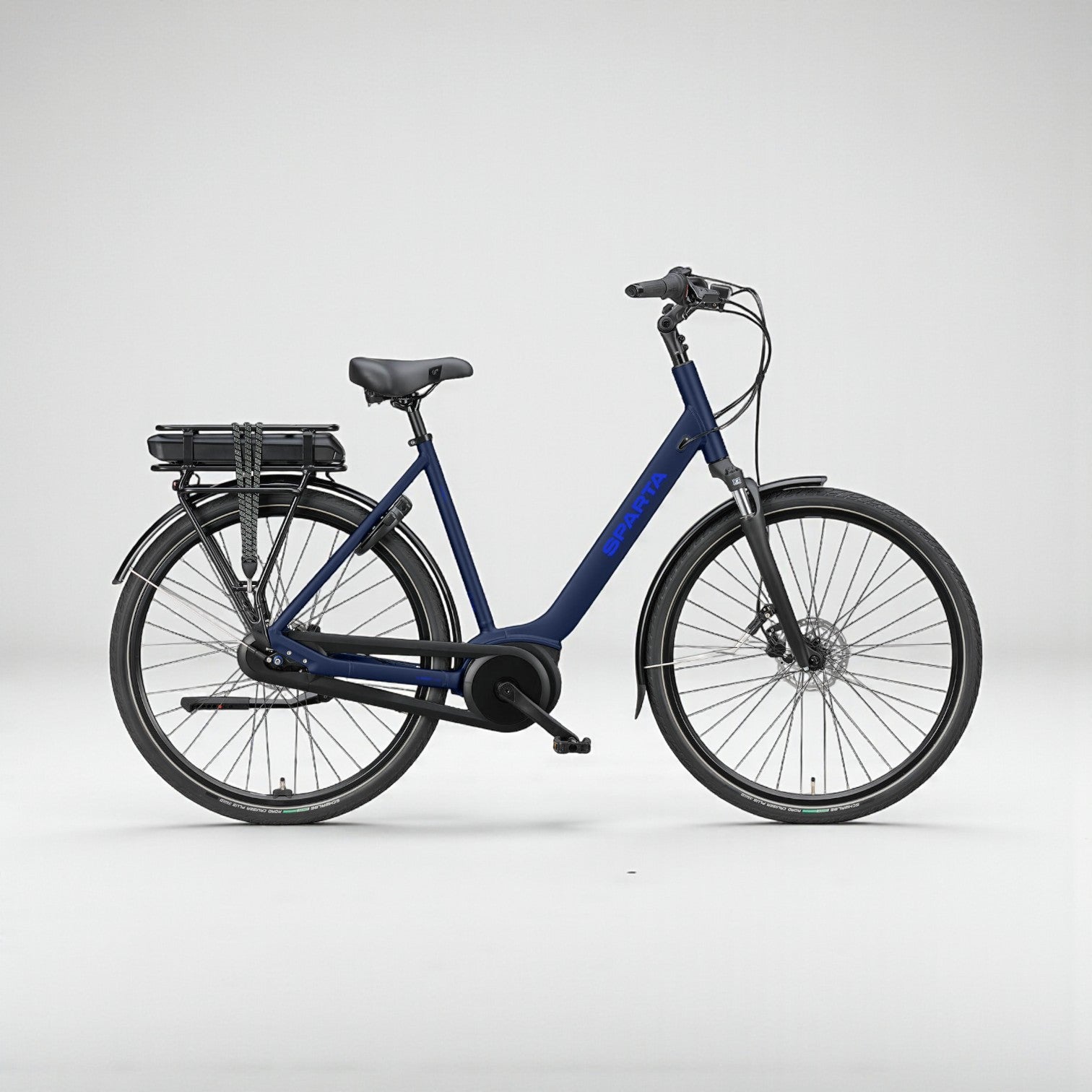 Sparta a-Lane Fit Elektrische Damesfiets 56cm Navyblue Matte 2025
