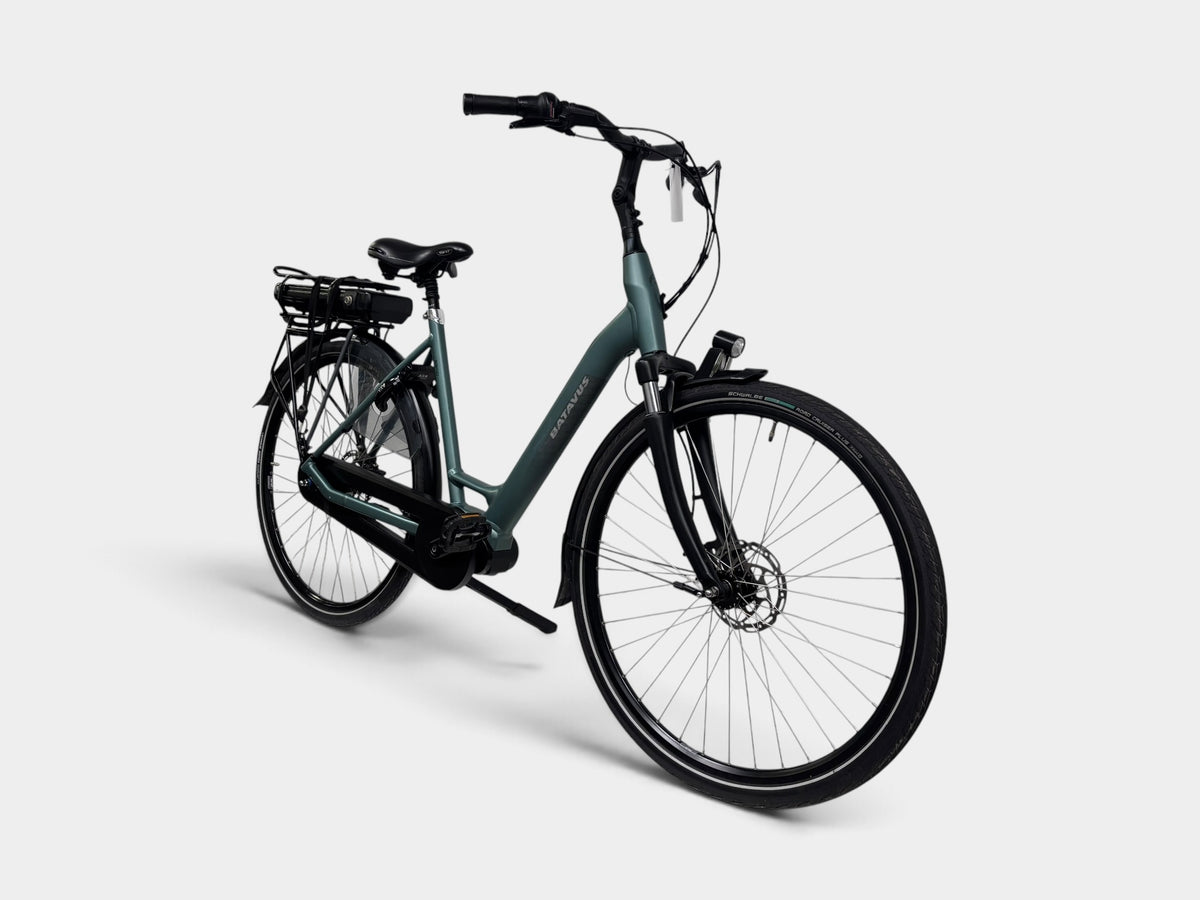 Batavus Finez E-go Lage Instap 53cm 2022 Petrol Silver Matt